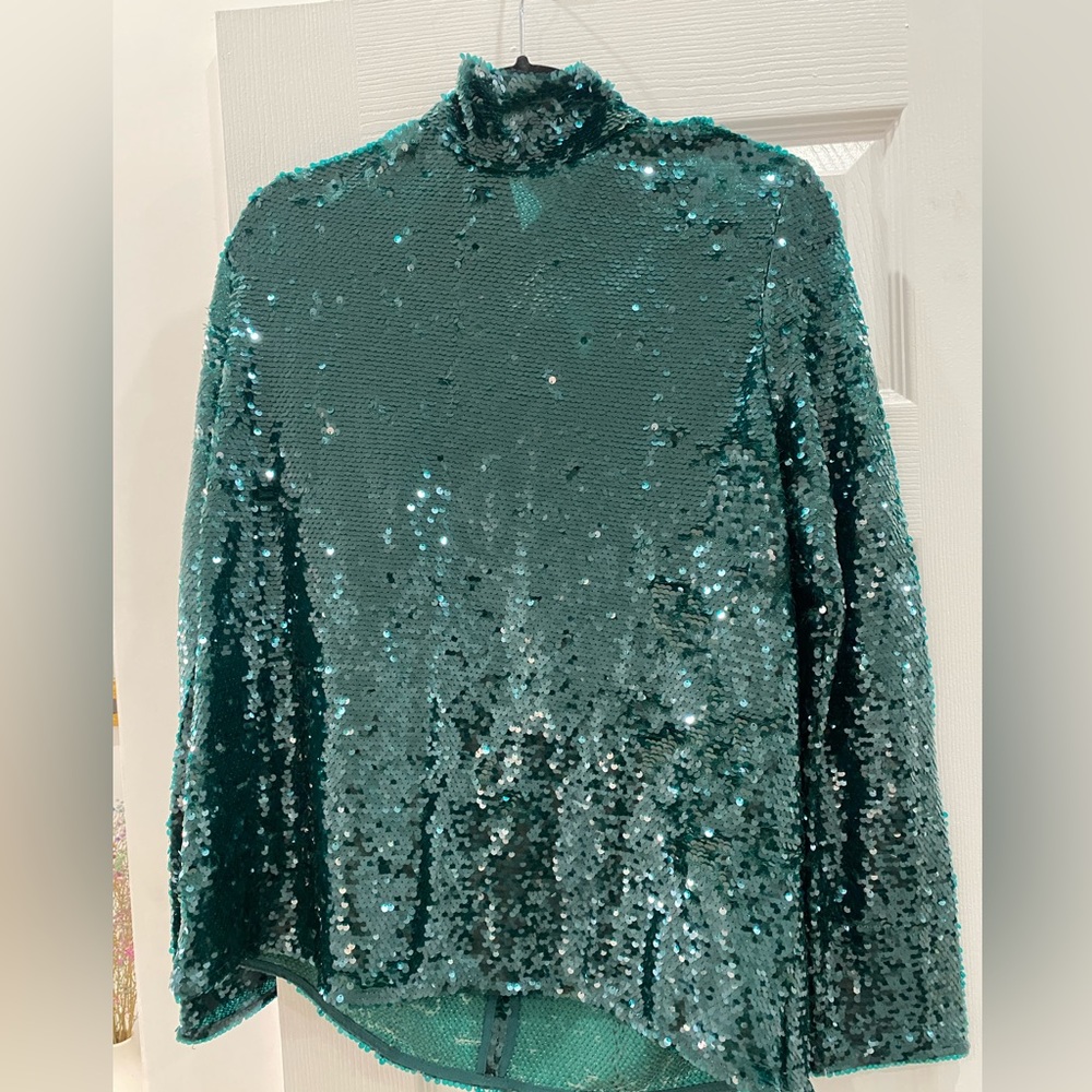 Sequin Zara top